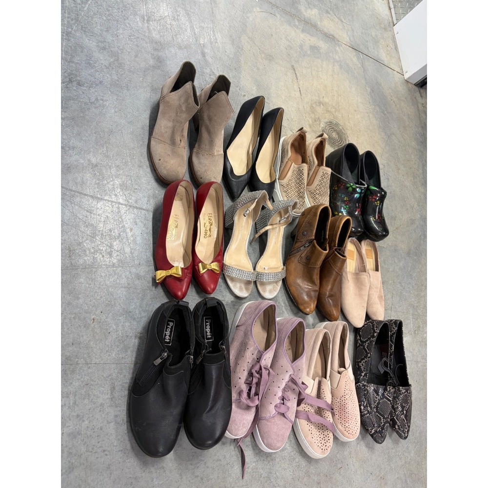 Salvatore Ferragamo, Betsey Johnson, Dansko Women's Shoes 12 Pairs NWT - Picture 7 of 7